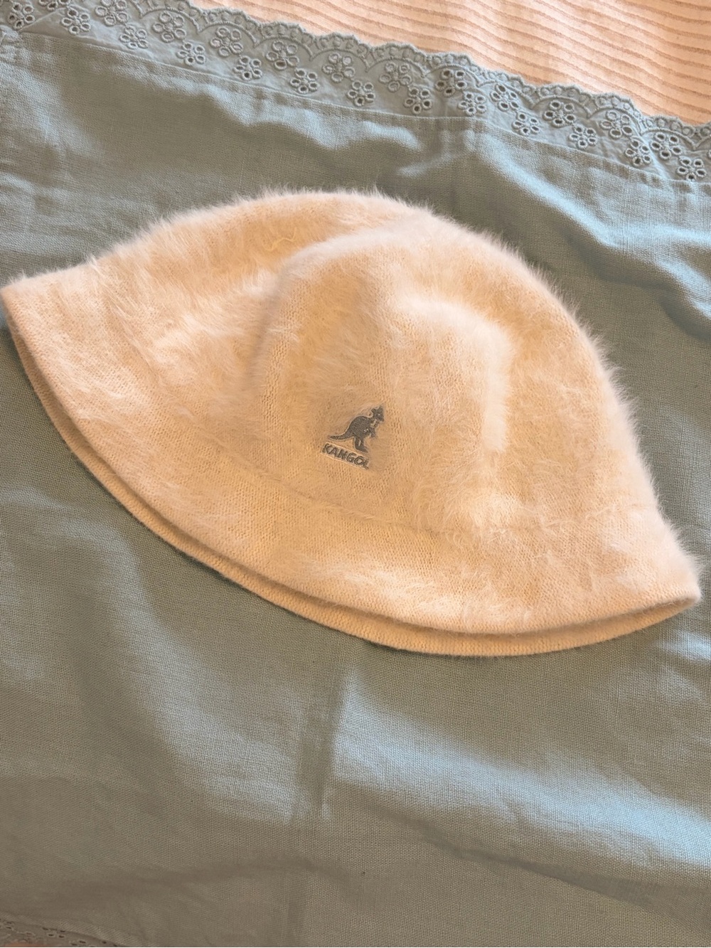 Kangol Cream Furgora Bucket Hat